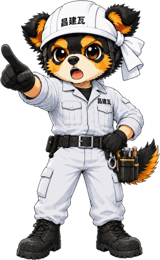 看板犬のらむくん